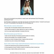 Elava Roosipärja palvegrupp kutsub liituma